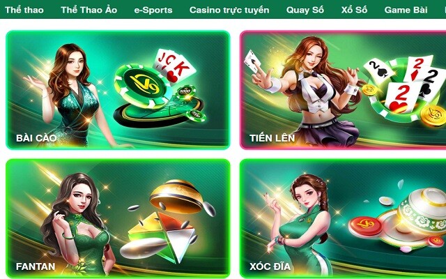 Kho game cá cược đa dạng và chất lượng 
