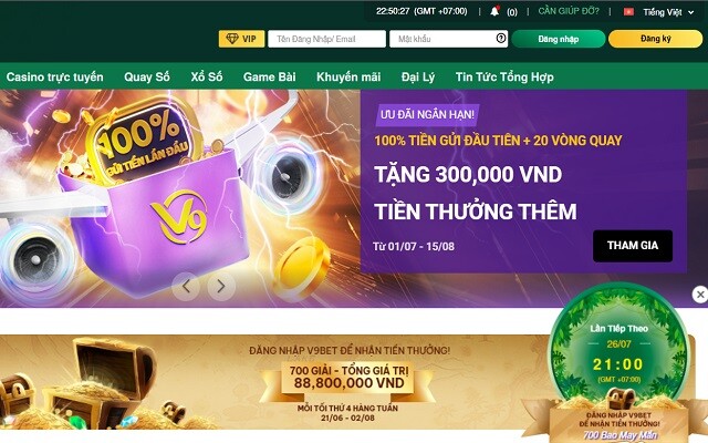 Mở Desktop Và Truy Cập Website V9bet Chính Thống