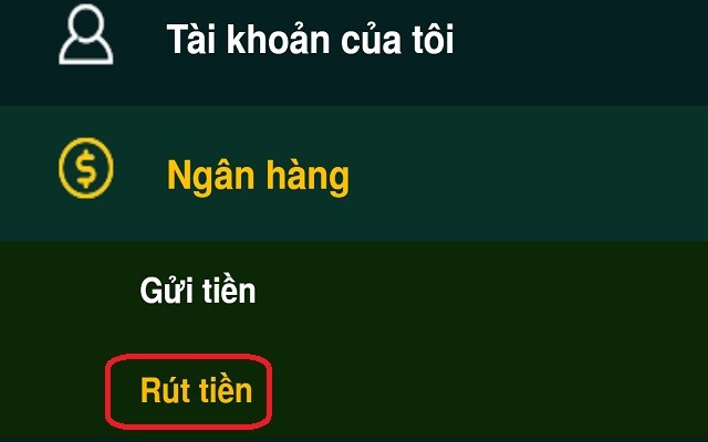 Rút tiền V9bet 