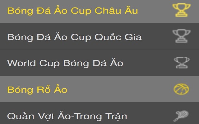 Thể Thao ảo V9bet